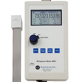 3-Axis Magnetoresistive Milligauss Meter MR3